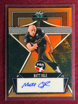 2025 Leaf Eclectic PBA Matt Ogle Valiant Gold 1/1 Auto ULTRA RARE