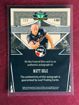 2025 Leaf Eclectic PBA Matt Ogle Valiant Gold 1/1 Auto ULTRA RARE