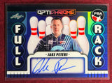 2025 Leaf Eclectic PBA Jake Peters Full Rack Blue Optichrome Auto /8
