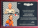 2025 Leaf Eclectic PBA Pete Weber & Parker Bohn III Duo Graphic Auto /9