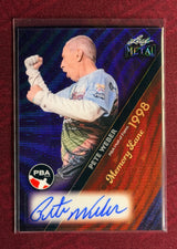 2024 Leaf Metal PBA Pete Weber Memory Lane PBA HOF 13/20