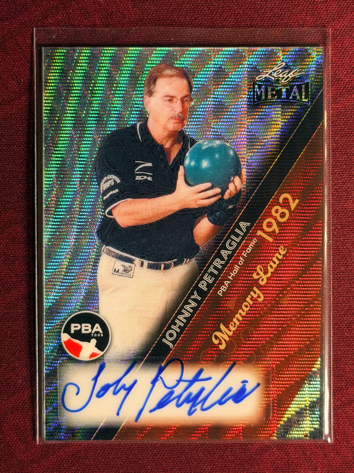 2024 Leaf Metal PBA Johnny Petraglia Memory Lane PBA HOF 19/49