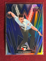 2024 Leaf Metal PBA Kyle Sherman Blue 13/25