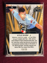 2024 Leaf Metal PBA Kyle Sherman Blue 13/25
