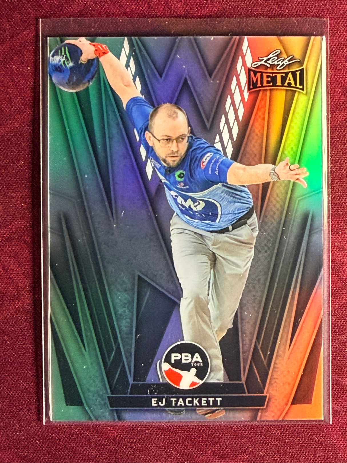 2024 Leaf Metal PBA EJ Tackett 3/75