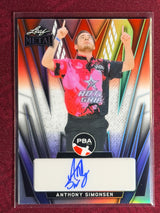 2024 Leaf Metal PBA Anthony Simonsen Red/White/Blue Auto 6/10