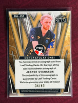 2024 Leaf Metal PBA Jesper Svensson Auto 34/49