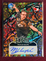 2025 Leaf Eclectic PBA Mitch Hupe Exotic Snakeskin Auto 3/9