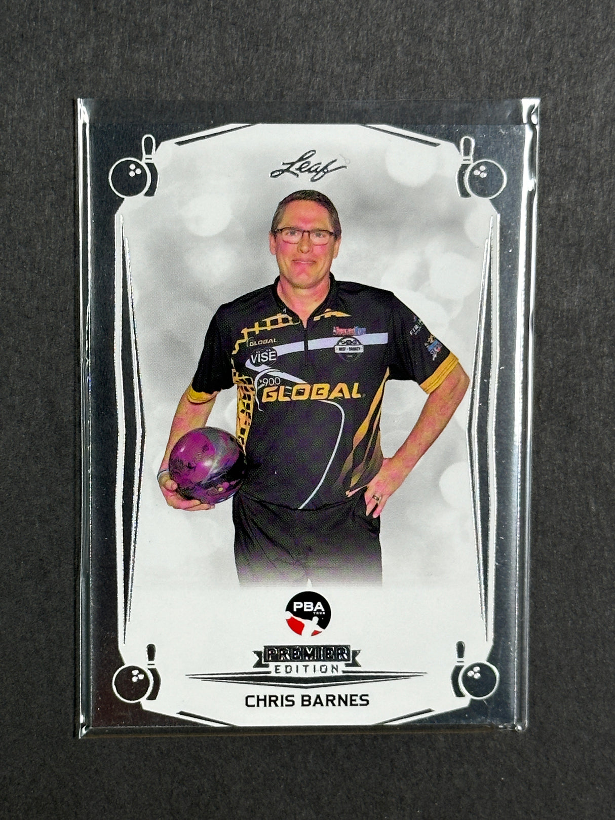 2023 Leaf PBA Trading Card Chris Barnes
