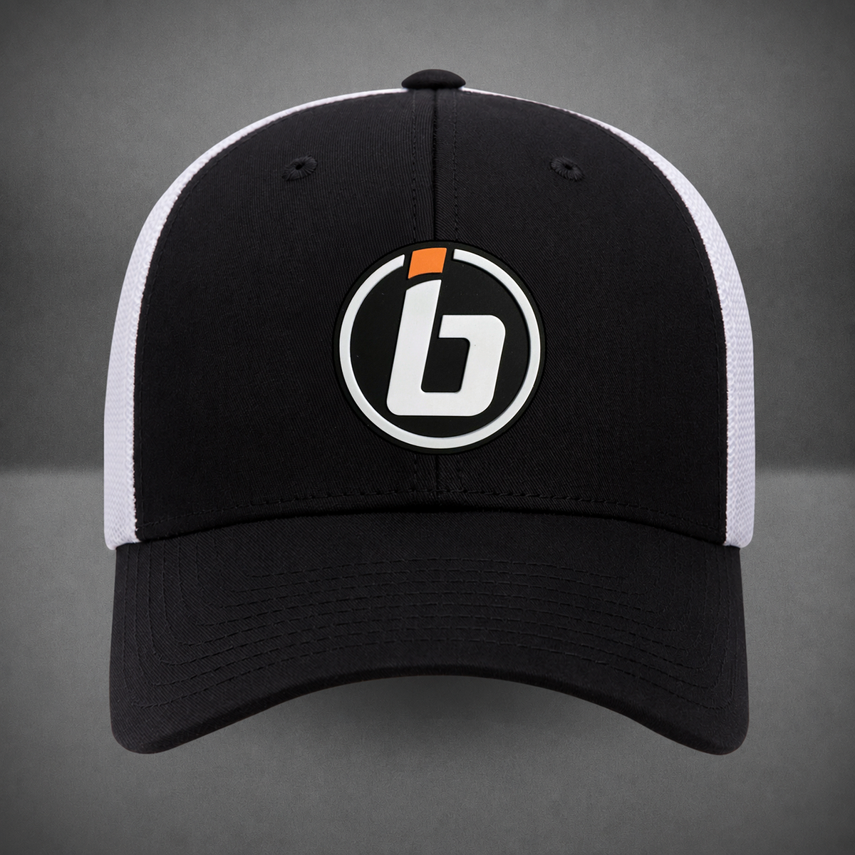 Inside Bowling Trucker Hat Black/White