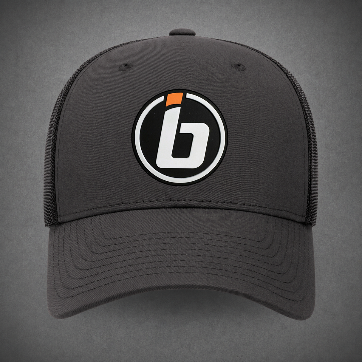 Inside Bowling Retro Trucker Hat Charcoal/Black