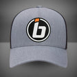 Inside Bowling Retro Trucker Hat Gray/Black