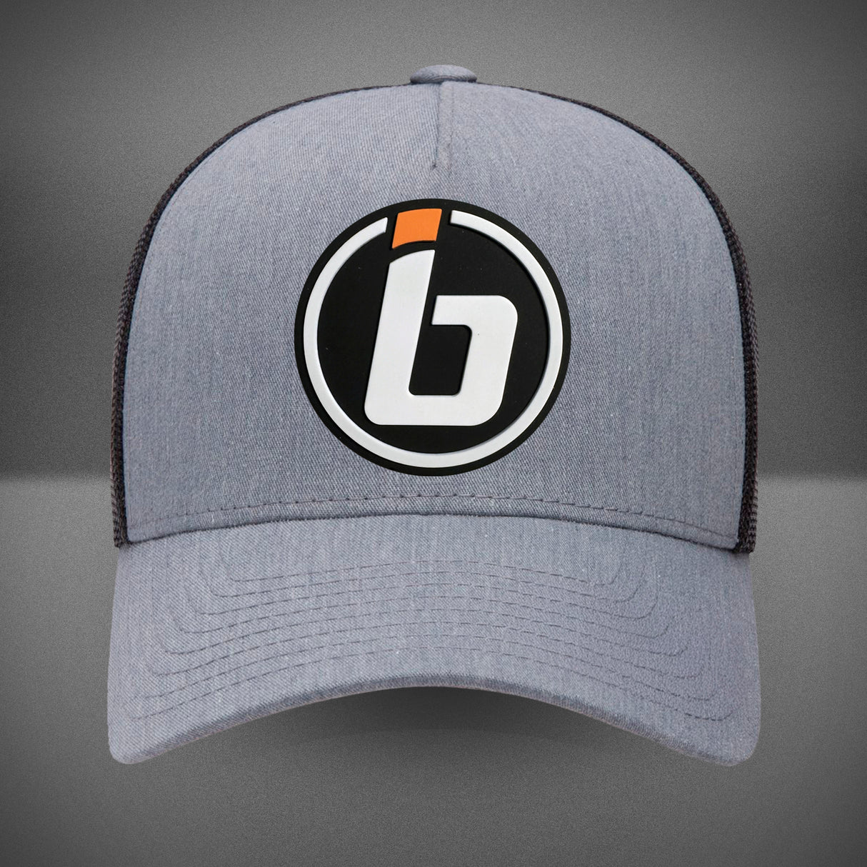 Inside Bowling Retro Trucker Hat Gray/Black