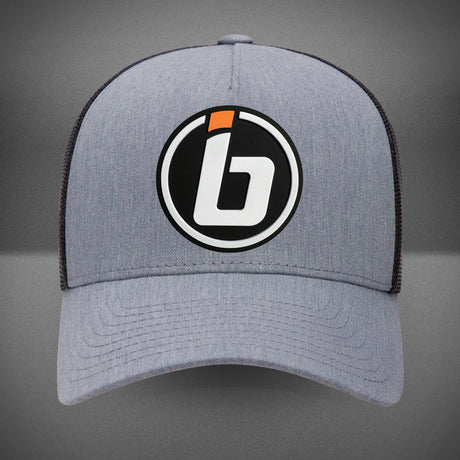 Inside Bowling Retro Trucker Hat Gray/Black