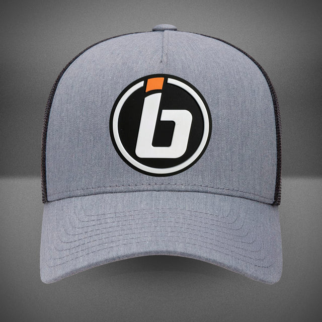 Inside Bowling Retro Trucker Hat Gray/Black