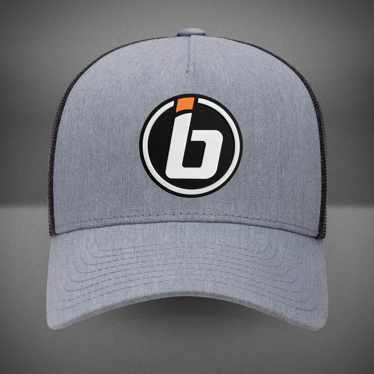 Inside Bowling Retro Trucker Hat Gray/Black