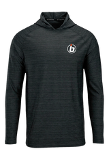 Inside Bowling White Striker Performance Hoodie