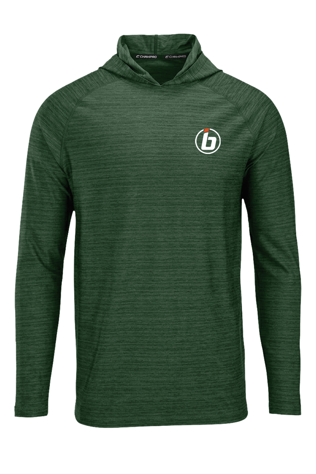 Inside Bowling White Striker Performance Hoodie