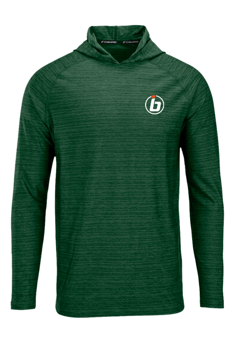 Inside Bowling White Striker Performance Hoodie