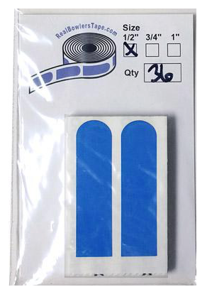 Real Bowlers Tape 1/2" Blue Pack/36