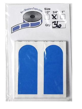 Real Bowlers Tape 3/4" Blue Pack/36
