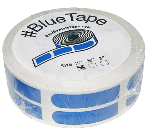 Real Bowlers Tape 1/2" Blue Roll/500