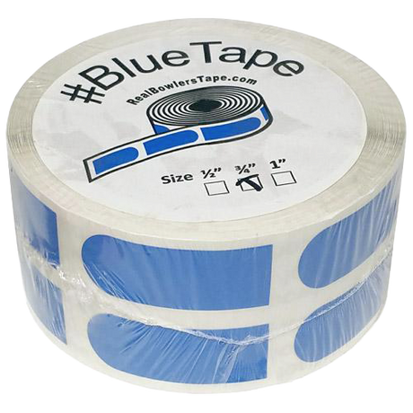 Real Bowlers Tape 3/4" Blue Roll/500