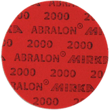 KR Abralon 2000 Grit Abralon Pad * Grit goes from lowest (Most Abrasive) to highest (Least Abrasive) * Sold Individually * Used wet or dry The industry standard in ball surface maintenance creates a consistent and reliable finish, lasting 5X longer than sandpaper.  Abralon sanding pads use silicon carbide particles that are precision sifted to a consistent grain size, then bonded evenly to a sixinch round fabric face for the most even scratch pattern available.