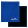 KR Strikeforce Shammy Leather Pad Royal/Black * 8" x 7.5" * Highly effective oil removing pad * High density leather on both sides * Restores tacky feel for better ball performance