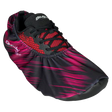 KR Strikeforce Flexx Shoe Cover Red Scratch  * Dura Flexx Ultra Stretch material for easy on, easy off * Defends bowling shoes from offensive elements, inside and outside of the bowling center * Waterproof soles * Easily slips over bowling shoes * Sold in pairs * One size fits most