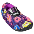 KR Strikeforce Flexx Shoe Cover Donuts * Dura Flexx Ultra Stretch material for easy on, easy off * Defends bowling shoes from offensive elements, inside and outside of the bowling center * Waterproof soles * Easily slips over bowling shoes * Sold in pairs * One size fits most