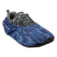 KR Strikeforce Flexx Shoe Cover Navy Camo * Dura Flexx Ultra Stretch material for easy on, easy off * Defends bowling shoes from offensive elements, inside and outside of the bowling center * Waterproof soles * Easily slips over bowling shoes * Sold in pairs * One size fits most