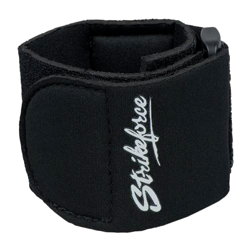 KR Strikeforce Flexx Wrist Support * Versatile Neoprene construction helps to relieve tendonitis pain * Holds warmth to keep muscles loose * Color: Black * One size