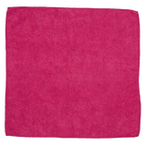 KR Strikeforce Economy Microfiber Towel Burgundy * 16 x 16 * Unique microfiber construction locks in dirt and moisture * Washable