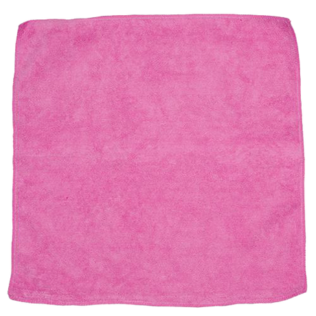 KR Strikeforce Economy Microfiber Towel Pink  * 16 x 16 * Unique microfiber construction locks in dirt and moisture * Washable