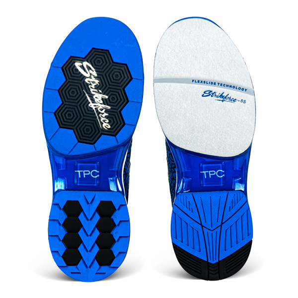 KR Strikeforce TPC Gladiator Men's Bowling Shoes Blue/Black RH