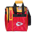 NFL Kansas City Chiefs Single Tote Bowling Bag