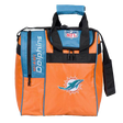 NFL Miami Dolphins Single Tote Bowling Bag