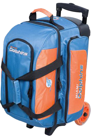 NFL Miami Dolphins Double Roller Bag