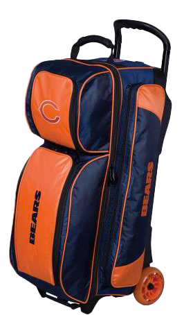 NFL Chicago Bears Triple Roller Bag