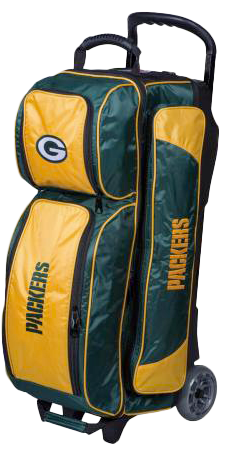 NFL Green Bay Packers Triple Roller Bag