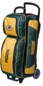NFL Green Bay Packers Triple Roller Bag