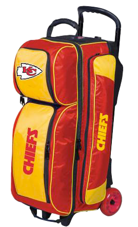 NFL Kansas City Chiefs Triple Roller Bag