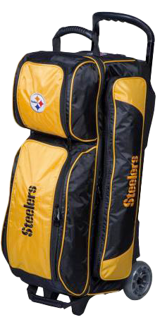 NFL Pittsburgh Steelers Triple Roller Bag