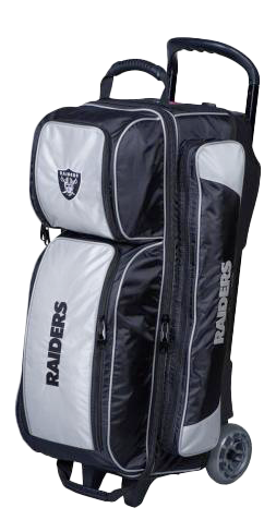 NFL Las Vegas Raiders Triple Roller Bag