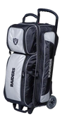 NFL Las Vegas Raiders Triple Roller Bag