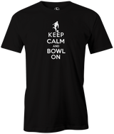 keep-calm-and-bowl-on bowling-ball-logo-tee-shirt-bowler-tshirt league tournament 