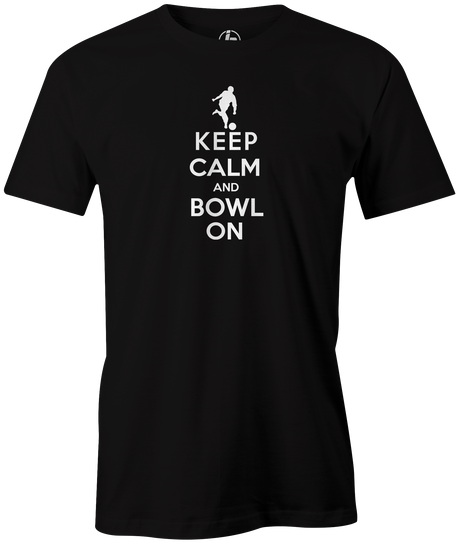 keep-calm-and-bowl-on bowling-ball-logo-tee-shirt-bowler-tshirt league tournament 