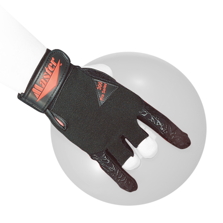 Master Bowling Glove Comfort and added grip is what you'll find with our Master Bowling Glove. This thoughtfully designed glove combines a flexible fit with a breathable elastic fabric, the perfect combination for bowlers looking for added traction and durability. Long-lasting supergrip fabric on palm extends around index finger for maximum contact. 