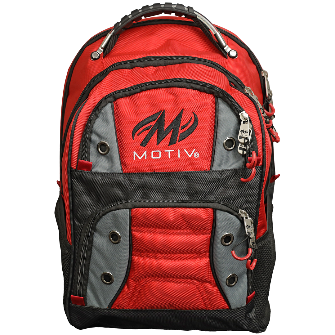 Copy of Motiv Intrepid Backpack Fire Red suitcase league tournament play sale discount coupon online pba tour
